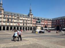 La Plaza Mayor de Madrid!