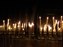 Candles/prayers.